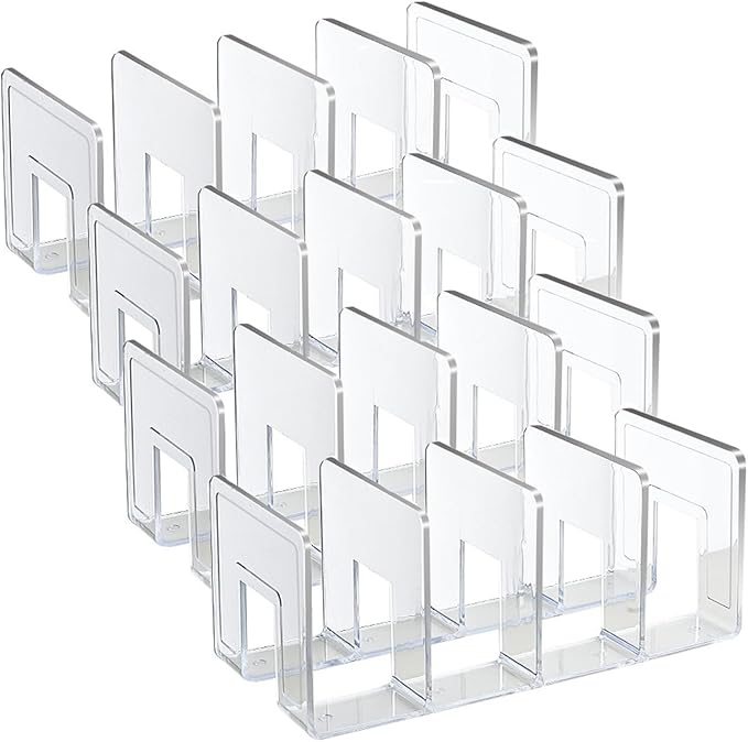 Clear Acrylic File Organizer, Purse Organizer, File Sorter Desktop File Folder by Unknown
