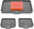 3-Pack Silicone Soap Dish, Sponge Holder by AIMAIAIMAI