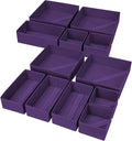 DIMJ Drawer Organizer Clothes, 12 Pack Dresser Organizer, Foldable Closet by DiMJ