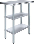 AmGood Stainless Steel Work Table by AmGood