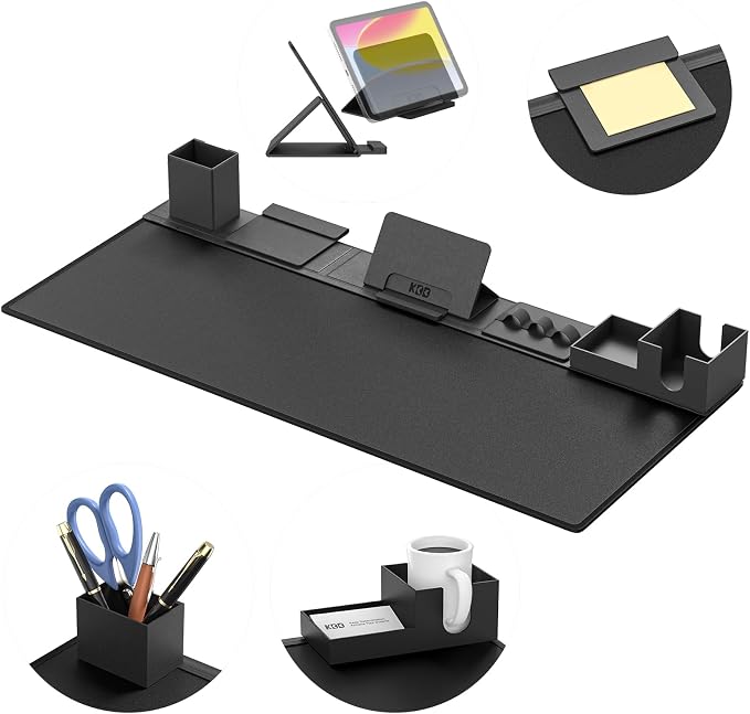 KDD Desk Pad Mat Set, 6 in 1 Mouse Mat by KDD