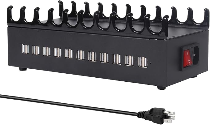 300W USB Charging Station, 22-Port Desktop Fast Charger Station by Yoodarmx