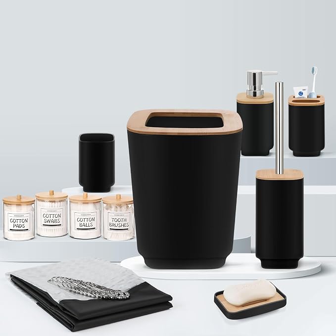 Bathroom Accessories Set, 24 Pieces Bathroom Accessory Set - Image 9