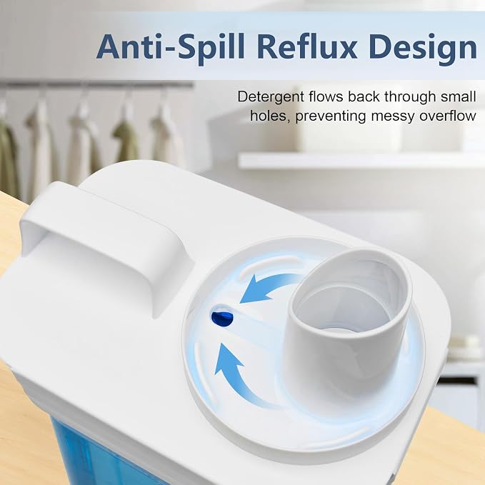 2+1 Pack Laundry Detergent Dispenser and Dryer Sheet Holder Set, 61 oz Laundry - Image 3