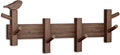 Coat Rack Wall Mount，Solid Acacia Wall Mounted Coat Rack by U-Chain