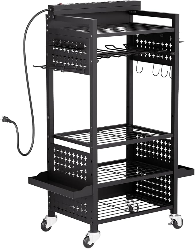 VEVOR 5-Tier Tool Organizer Cart - Image 9