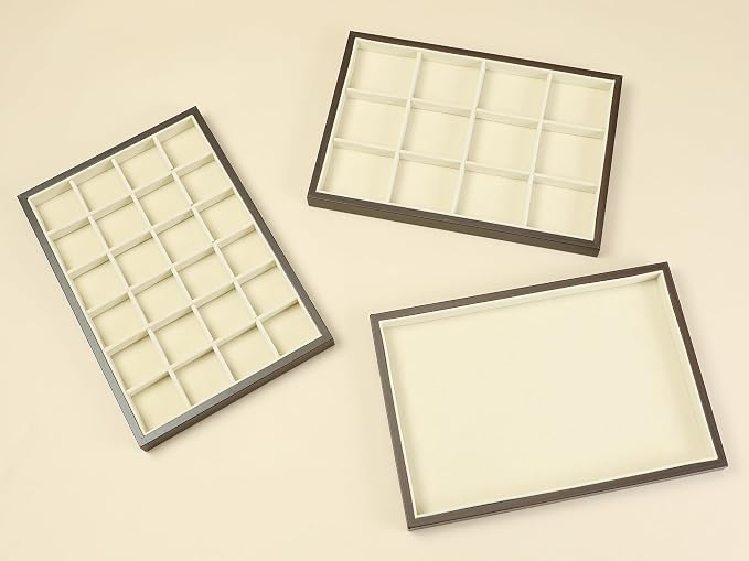 uxcell Velvet Jewelry Organizer Trays - Image 6