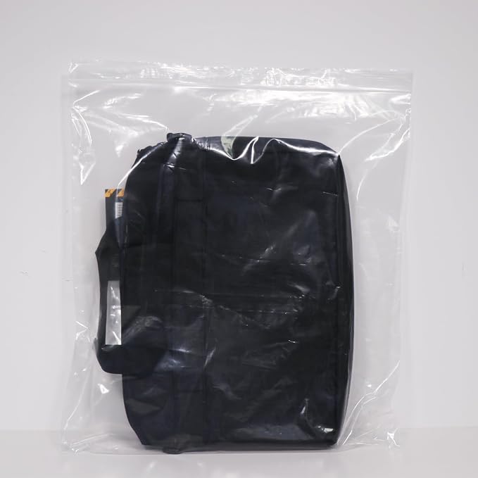iMailer- 16" x 16" 100 Pack- 2 Mil Resealable Zip Bags- Clear Plastic Bags - Image 3