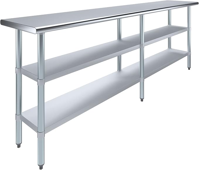 AmGood Stainless Steel Work Table by AmGood