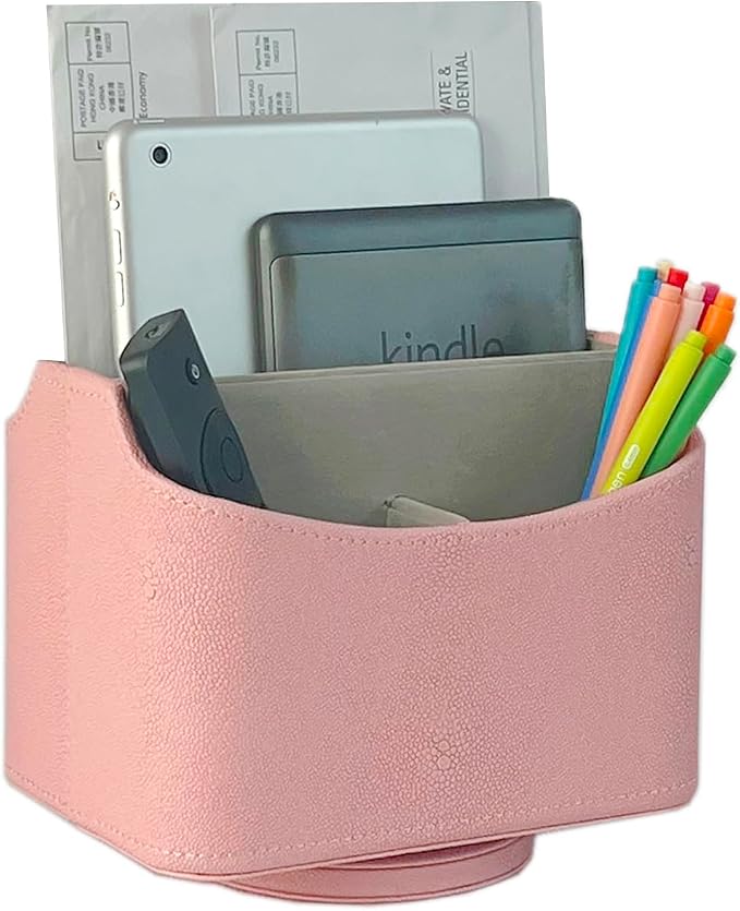 UnionBasic Rotating Desk Organizer, 360 Degree Desk Spinning Caddy, Desktop TV - Image 4