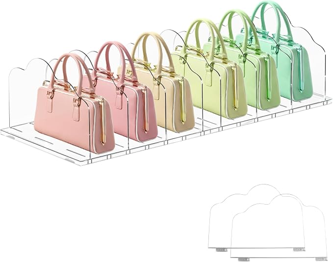 2 Pack Acrylic Handbag Organizer by Eikovia