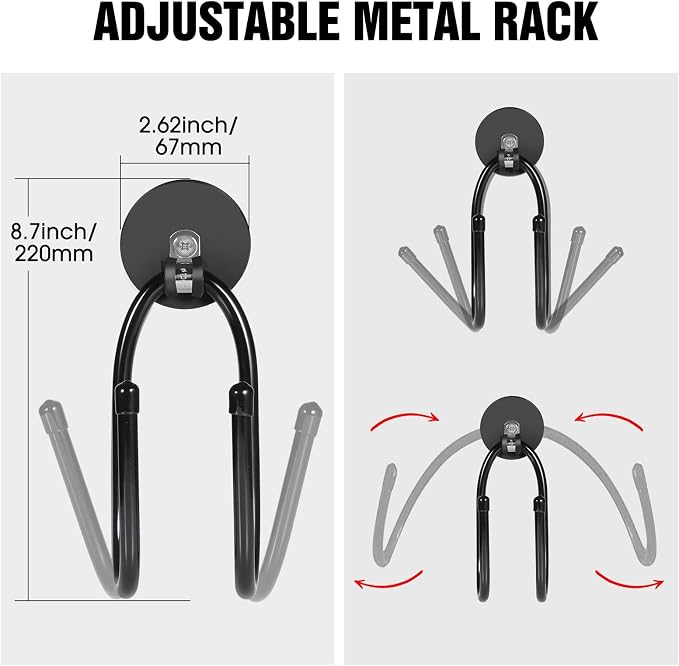 Strong Magnetic Hooks，Heavy Duty Storage Straps Tool Organizer - Image 2