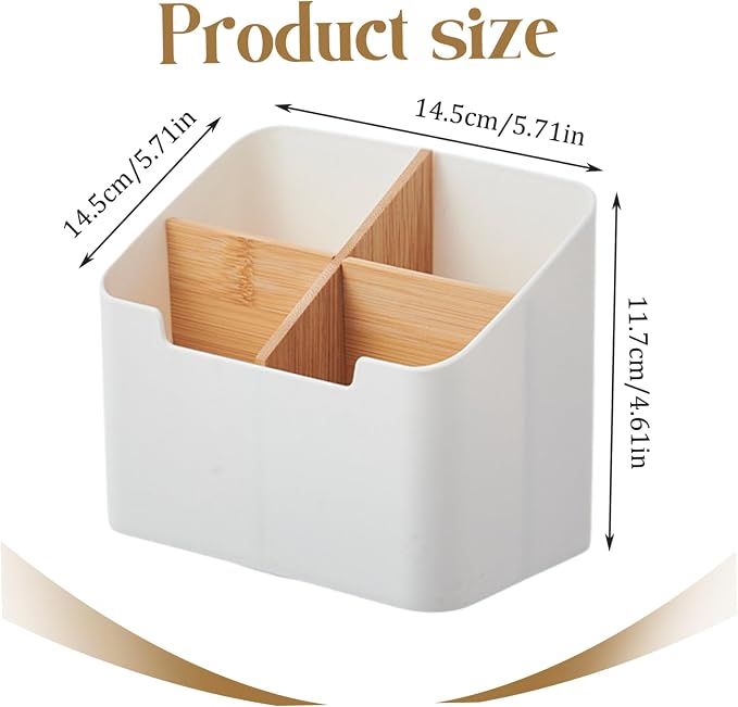 Remote Control Holder, Wood and Plastic Remote Control Holder - Image 5