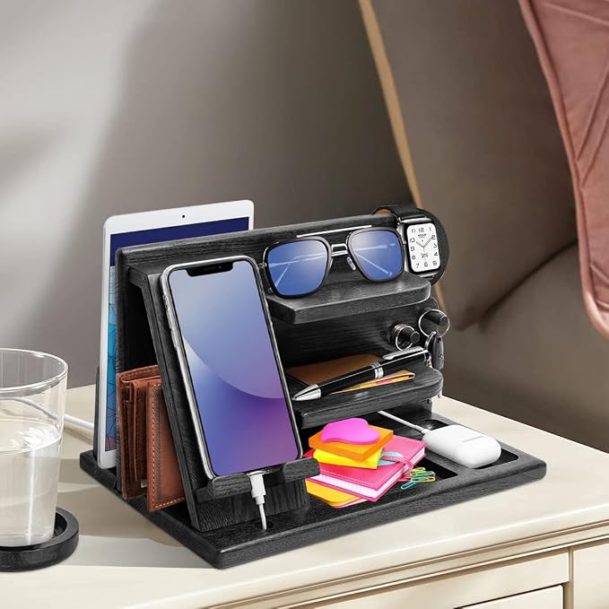 Wood Phone Docking Station - Image 5