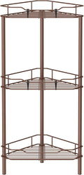 3 Tier Floor Standing Corner Shower Caddy Organizer Shelf by HuggieGems