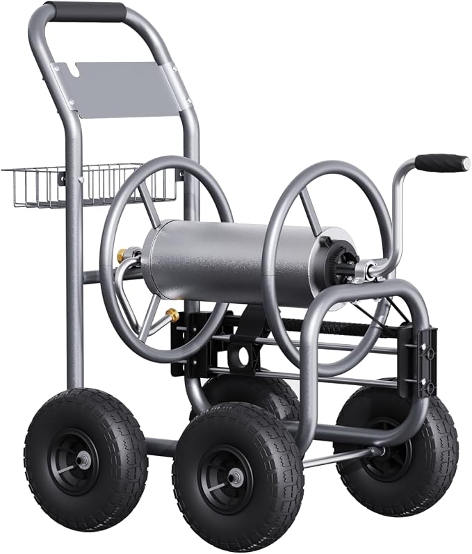 Giraffe Tools Garden Hose Reel Cart, Cart by GiraffeTools