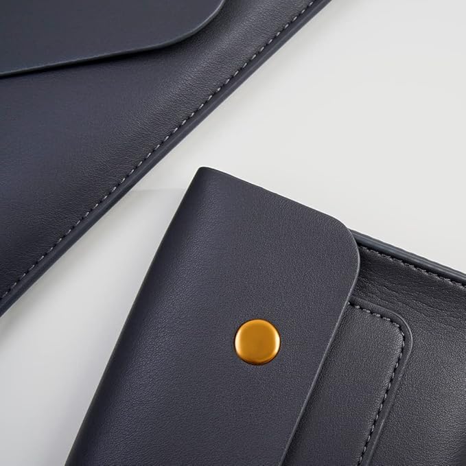 PU Leather Laptop Sleeve 13 Inch Compatible - Image 7