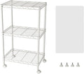 SINGAYE 3 Small Shelves Storage Shelf Wire Shelving Unit Metal Shelf Adjustable by SINGAYE