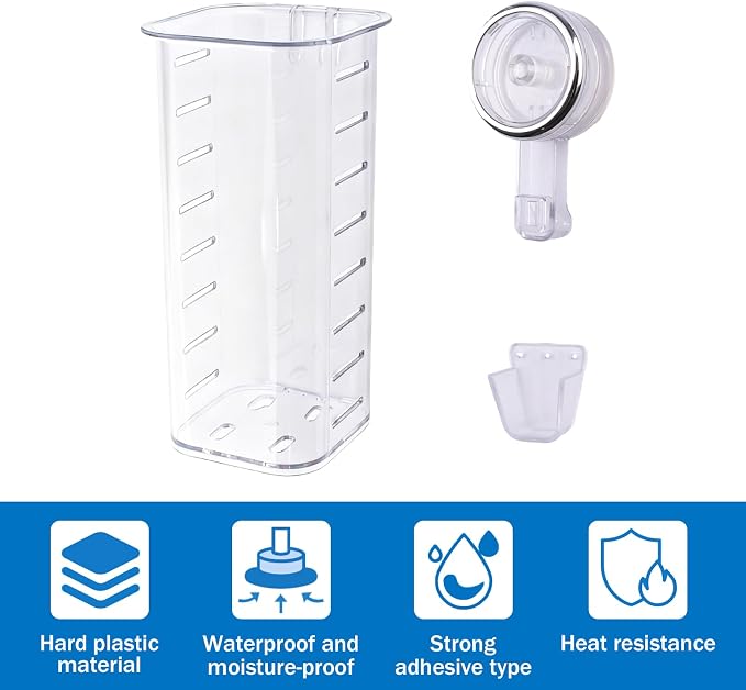 1 Pack Hair Dryer Holder, Curling Iron and Flat Iron Storage, Blow Dryer - Image 3