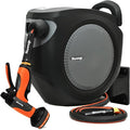 Ruvup Retractable Garden Hose Reel, 1/2in x 50ft Water Hose Reel by Ruvup