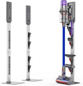 Vacuum Stand for Dyson with Foldable Storage Hooks and Heavy-Duty Carbon Steel by Unknown