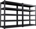 2 Pack Garage Shelving Heavy Duty Storage Shelves 3000LBS Adjustable Garage by AOJUFEO
