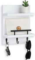 Key Holder Wall Mount, Mail Shelf Decor by Lucundm