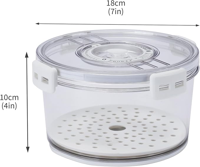 Cheese Container for Refrigerator, Cheese Keeper - Image 7