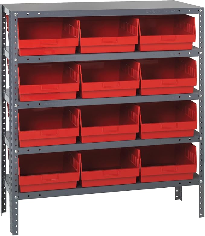 Quantum Storage Systems 1839-210RD Store More Steel Shelving Unit by QuantumStorageSystems