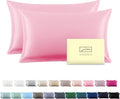 Silk Pillowcase for Hair and Skin, Breathable and Sliky 100% Queen Silk Pillow by Suatien