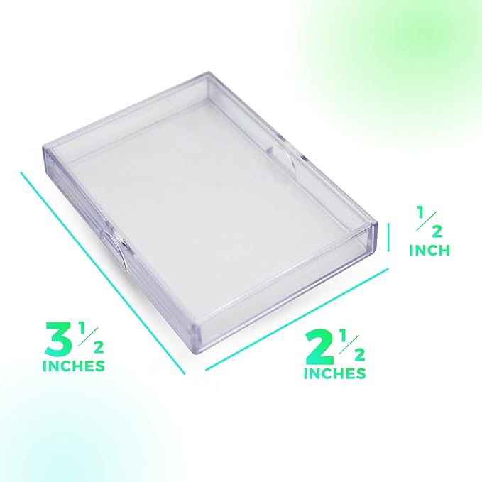 10 Pack Clear Acrylic Card Storage Boxes - Image 5