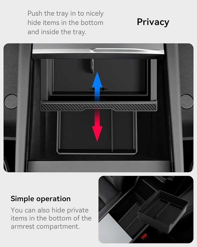2025 Upgrade Center Console Organizer Tray - Image 7
