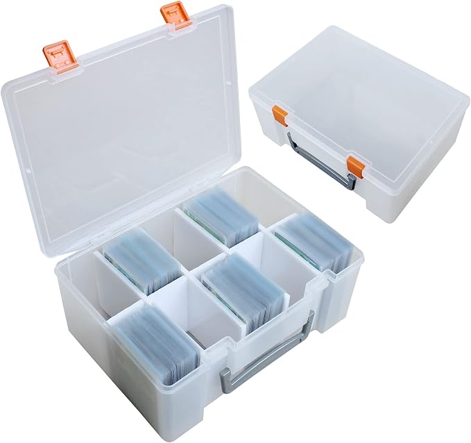 PASOL Clear Card Storage Box by PASOL