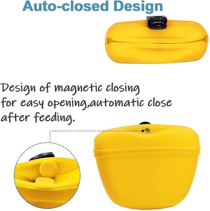 RoyalCare Silicone Dog Treat Pouch-Small Training Bag-Portable Dog Treat Bag - Image 4