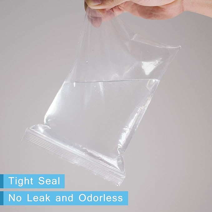iMailer - 500 Count - 13" x 15" Clear Reclosable Zip Plastic Poly Bags - 2 - Image 3