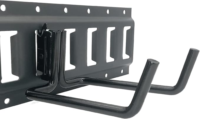 4 Pack E-Track Heavy Duty Shovel Hanger - Image 3