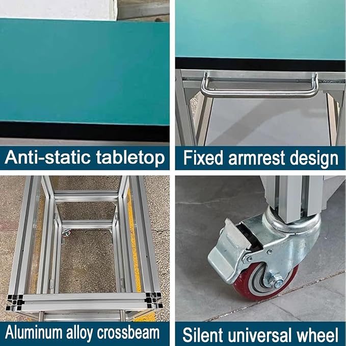 Durable Portable Antistatic Workbench Cart - Image 4