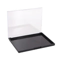 Magnetic Makeup Palette with Clear Top, Empty Eyeshadow Pan Dispensing Storage by AJLTPA
