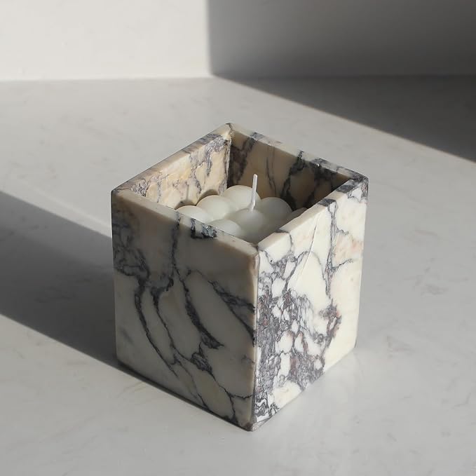Genuine Calacatta Viola Marble Toothbrush Holders - Image 7