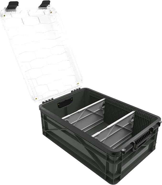 SIDIO Weather Resistant Stackable Storage Bins - Image 2