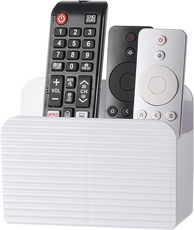 LINFIDITE Adhesive TV Remote Control Holder Wall Mount TV Remote Holder by LINFIDITE