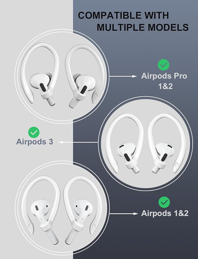 2 Pairs Ear Hooks Compatible - Image 6