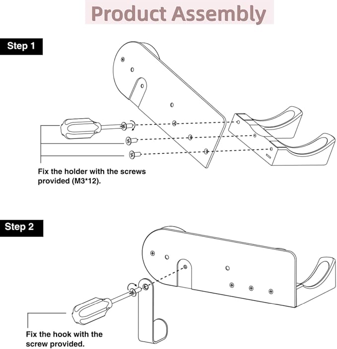 Hair Dryer Holder Wall Mounted, Blow Dryer Holder - Image 9
