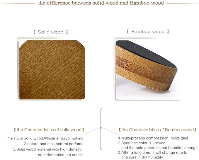 Oirlv Solid Wood Jewelry Organizer Tray Pendant Necklace Storage - Image 5