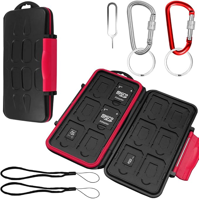 Set of 2, Memory Card Case by findTop