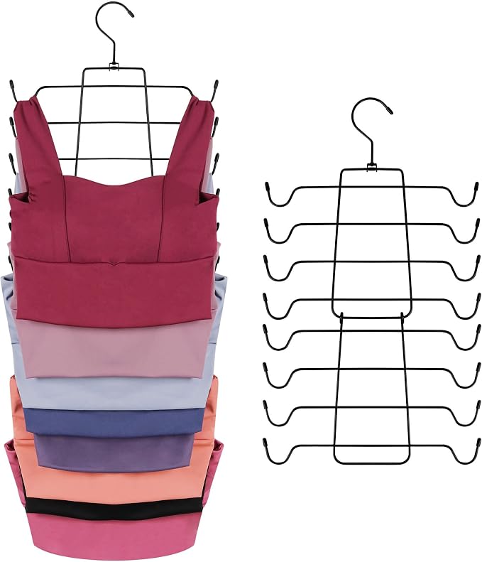 ZEDODIER 2 Pack Tank Top Hanger Space Saving, Bra Hangers by ZEDODIER