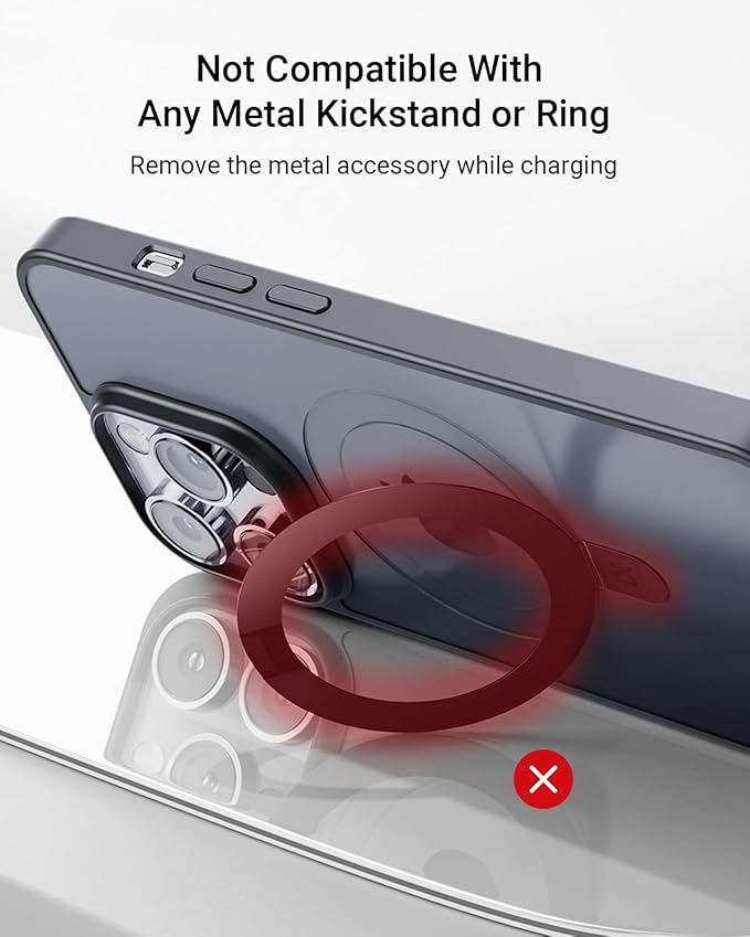 Wireless Charger for Thick Cases of 10MM/Otterbox/Popsocket Compatible - Image 3