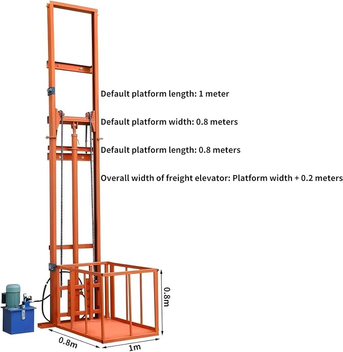 1Ton/2200Lbs Load Capacity Electric Lift Platform Table, 29FT Lifting Height - Image 2