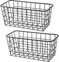 LeleCAT Small Wire Stroage Baskets, Wire Baskets by LeleCAT