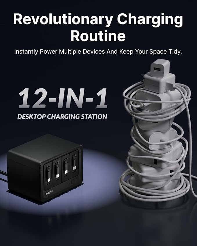 Gitryin 12-in-1 Desktop Charging Station - Image 4